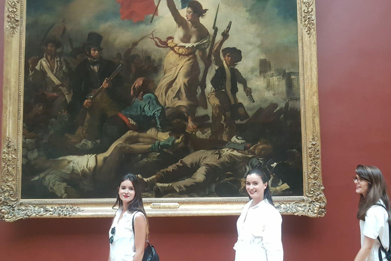 Paris: Visita guiada sem fila ao Museu do Louvre com artistaParis: Tour guiado para pequenos grupos no Museu do Louvre com ingresso reservado