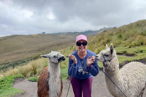 Quito: Pichincha Volcano Cable Car and Hiking Tour Rucu Pichincha Summit