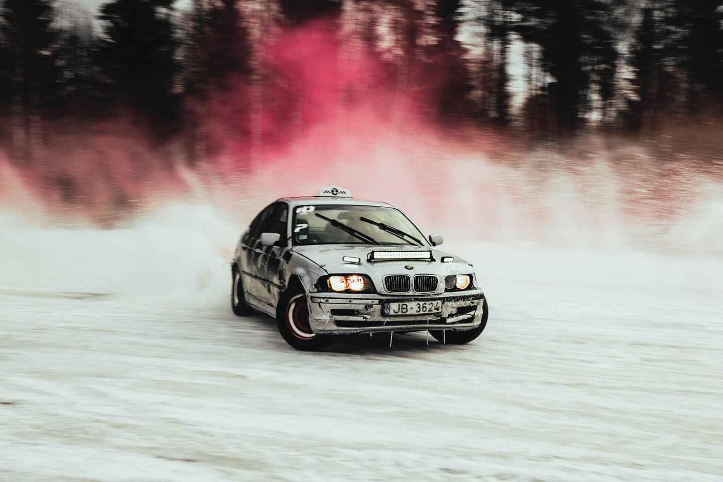 Riga Winter drifting