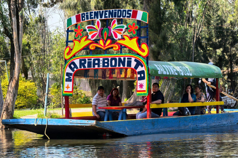 Mexico City: Xochimilco Trajinera Tour with Drinks & Tacos