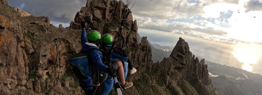 Costa Adaje : Parapente à 1100 m d'altitude - Un paysage incroyable !