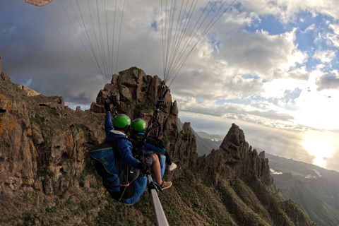 Costa Adaje: Paragliding from 1100m - Incredible landscape!