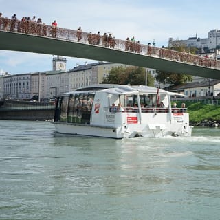 Salzburg: Boat Ride to Hellbrunn and Palace Visit