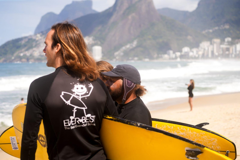 Authentic Surf Lesson Arpoador Beach Rio de Janeiro
