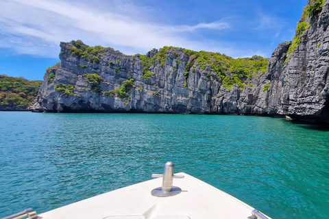 Koh Pha Ngan: Day Tour Ang Thong with Kayak, Snorkel & Lunch Option 1: Hotel Pick up in Koh Pha Ngan