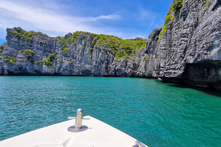 Koh Pha Ngan: Day Tour Ang Thong with Kayak, Snorkel & Lunch Option 1: Hotel Pick up in Koh Pha Ngan