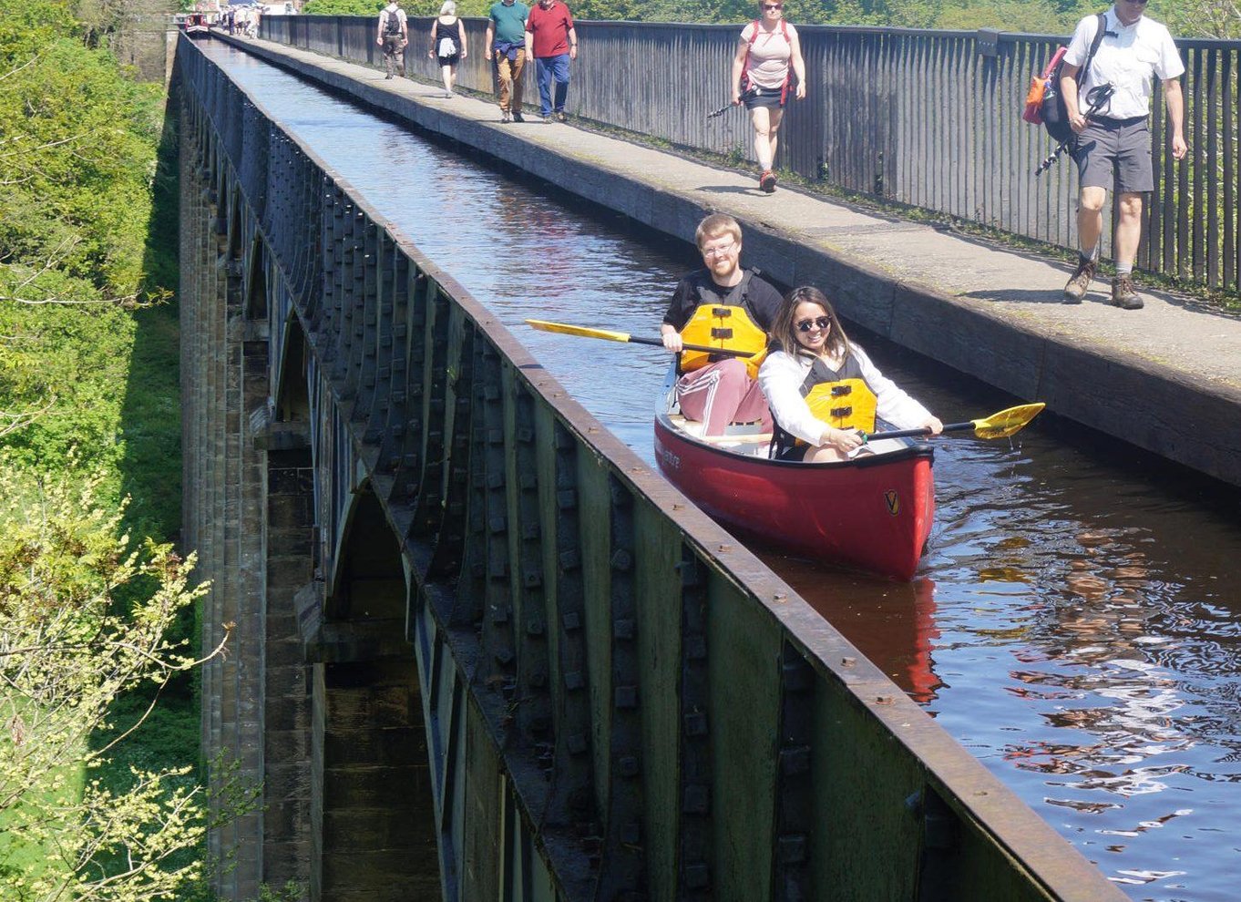 Llangollen: Akvædukt-kajak eller kanotur