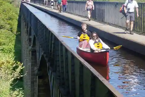 Llangollen: Rejs kajakiem lub kanoe po akwedukcie