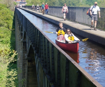 Llangollen: Passeio de caiaque ou canoa pelo Aqueduto