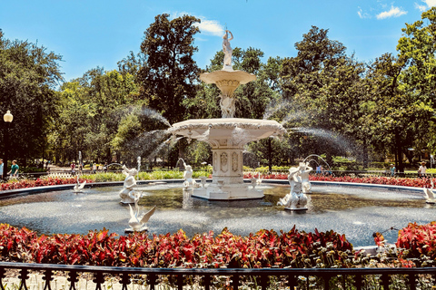 Savannah History Guided Open Air Cruiser Tour - Free Parking Savannah History Guided Open Air Minibus Tour - Free Parking