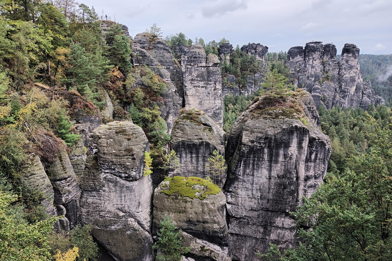 From Dresden: Table mountains Lilienstein & Königstein tour