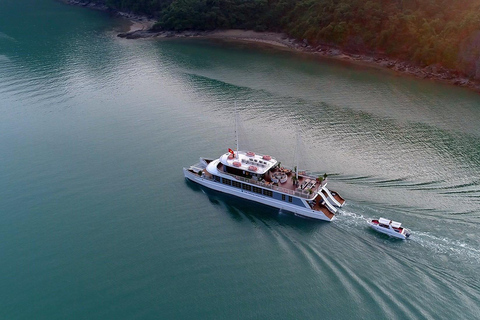 Halong Bay & Lan Ha Bay Day Tour on 5 Star Premium Cruise Pick up from Tuan Chau Harbor