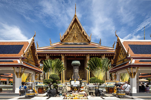 Bangkok: Grand Palace, Wat Pho, Wat Arun Sacred & Local Tour Tha Maharaj