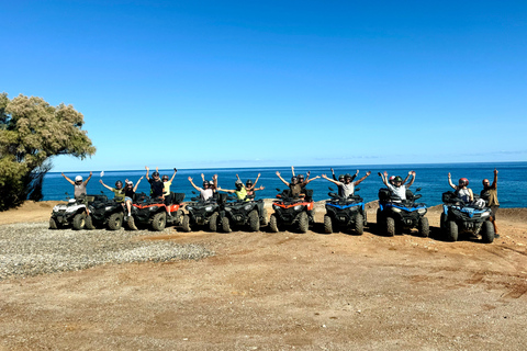 Creta: Safari in quad con esplorazione della città fantasma