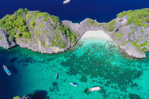 Phuket: Dagsutflykt till Koh Rok och Koh Ha (bästa av marinparken)