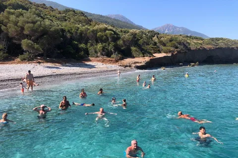 Kusadasi: Båttur i Egeiska havet med lunch