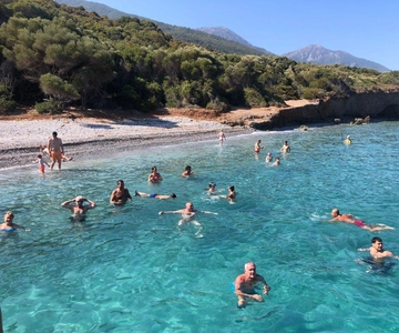 Kusadasi: Tour in barca nel Mar Egeo con pranzo