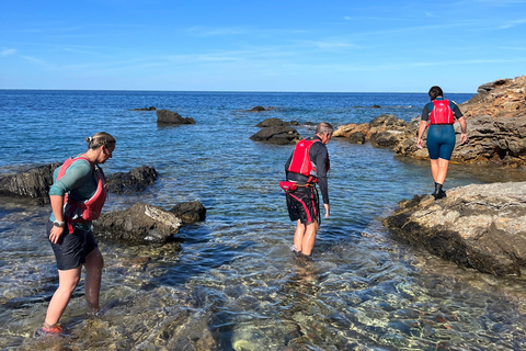 Esperienza di coasteering a Ibiza