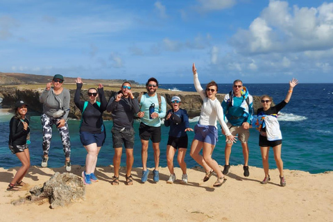 Aruba: Sunrise Natural Pool Hike & Swim Without the Crowds