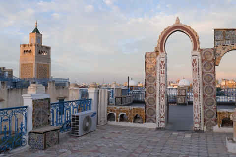Tunis, Carthage & Sidi Bou Said Guided Tour with 3 Options Option 1: Full Day without: Lunch Tickets Carthage and Guide
