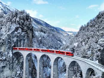 From Milan: Bernina Train, Swiss Alps & St. Moritz Day Trip