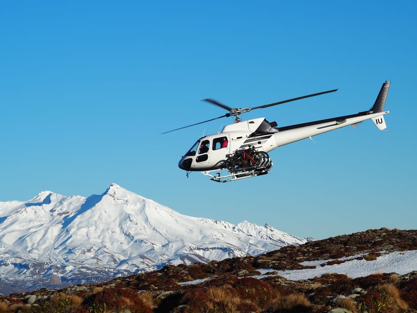 Heli-biking Taupo