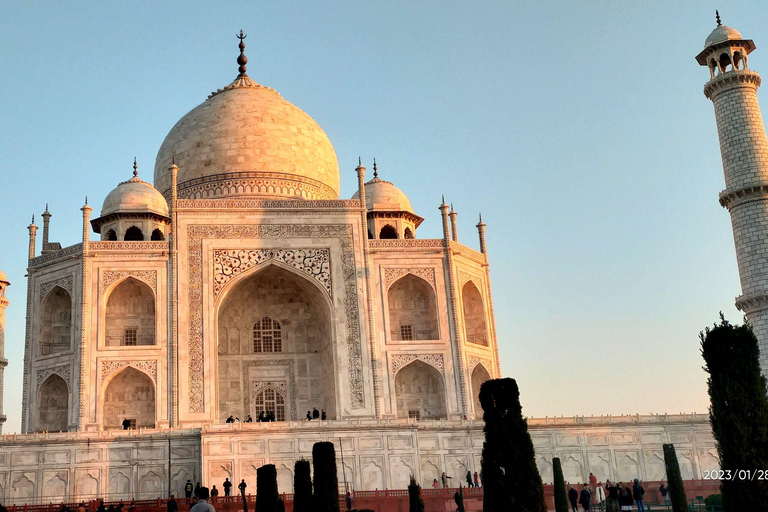 Från Delhi: Taj Mahal Sunrise Tour All InclusiveAllt inklusive