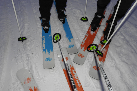 Luosto: Private Sliding Ski Adventure with Local Guide