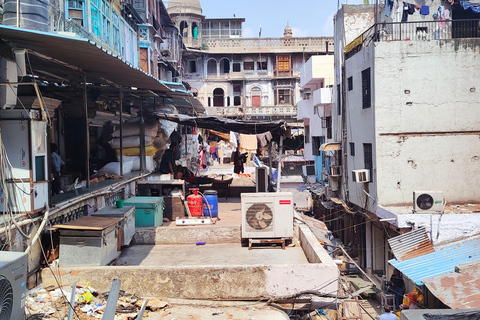 Alt-Delhi-Spaziergang mit Lebensmittelverkostung