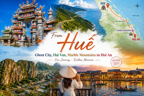 Hue to Hoi An: Ghost City, Lagoons, Beach & Hai Van Pass - Image 2