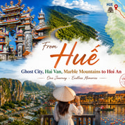 Hue to Hoi An: Ghost City, Lagoons, Beach & Hai Van Pass Hue to Hoi An: Ghost City, Lagoons, Beach & Hai Van Pass