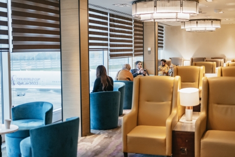 LHR London Heathrow Airport: Plaza Premium Lounge T2 Departures: 6-Hour Usage