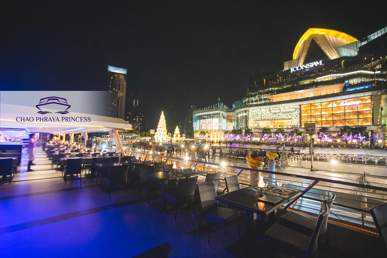 Bangkok: Chao Phraya Princess Dinner CruiseChao Phraya Princess Dinner Cruise : ICONSIAM Pier