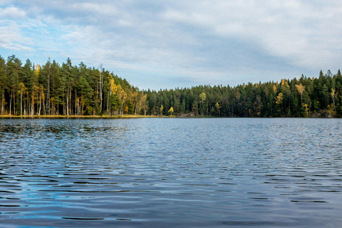 Experiência de caminhada no Parque Nacional Nuuksio saindo de Helsinque