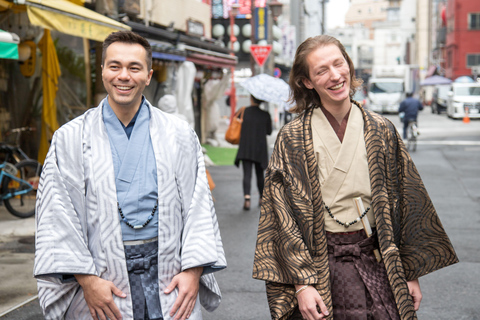 Traditionele Kimono-verhuurervaring in TokioTokio: Kimonoverhuur voor 1 dag