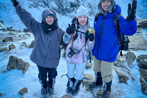 Reine: Winter Snowshoe Hike to Ryten – With Local Guide