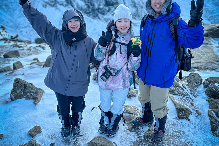 Reine: Winter Snowshoe Hike to Ryten – With Local Guide