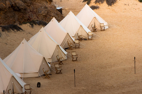 马斯喀特：迪马尼亚特群岛豪华露营