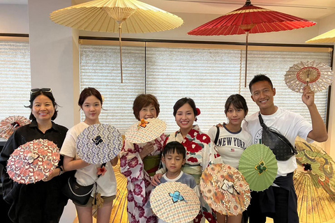 Kyoto: Traditional Mini Umbrella Making Workshop