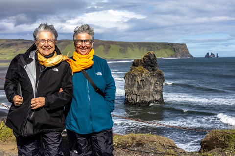 South Coast Private Tour with Waterfalls & Black Sand Beach 1-8 People (Van)