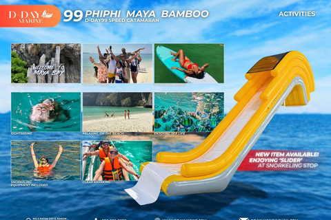 Phuket: Phi Phi, Maya Bay & Bamboo Island by Speed Catamaran