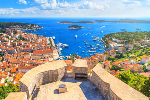 Split: Full-Day 4 Islands Tour by Luxury Boat