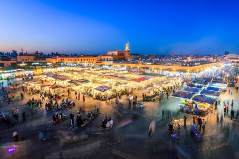 Agadir: Marrakech Guided Day Experience with Medina and Souk Agadir: Marrakech Day Trip with Old Medina & Souks Guide