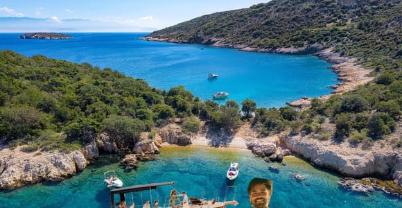Insel Plavnik: Eine gemeinsame Halbtagestour mit dem Boot Insel Plavnik: Eine gemeinsame Halbtagestour mit dem Boot