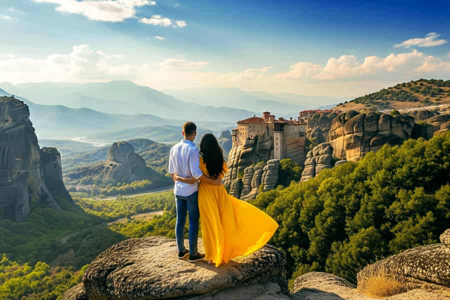 Athen: Tour zu den Meteora-Klöstern, Höhlen, ortskundiger Guide & Mittagessen. Foto: GetYourGuide