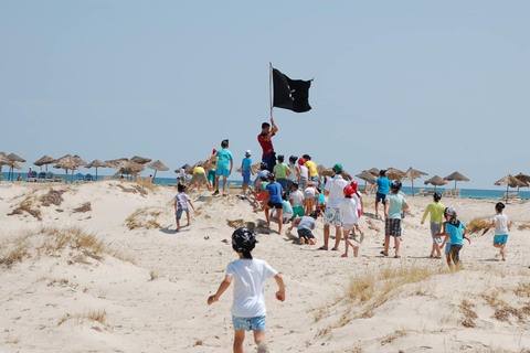 Djerba: Piraten Boottocht met Dolfijn en Flamingo Kijken