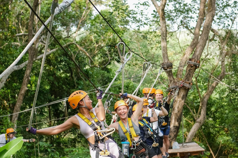 Aventura en quad y tirolina en Phuket