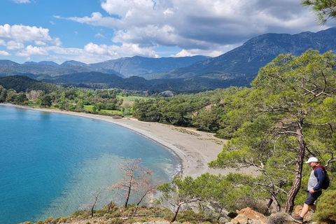 Antalya/Kemer : Excursion en bateau à Porto Genoese et bain de boue avec déjeunerOption de lieu de rendez-vous