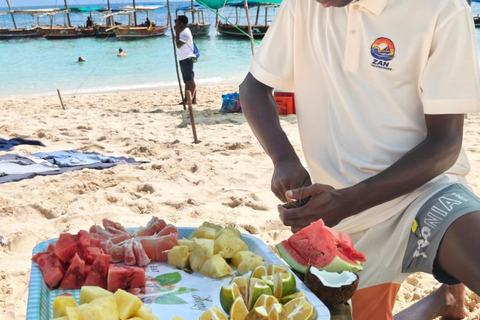 Zanzibar;Blue Safari Snorkeling & Blue Lagoon with BBQ lunch Pickup anywhere (All inclusive)