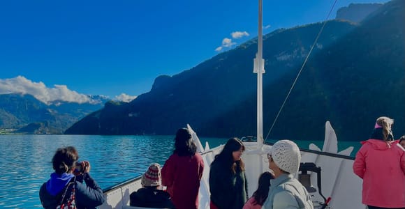 Interlaken: Boat Trip to Giessbach Falls & hike to Iseltwald